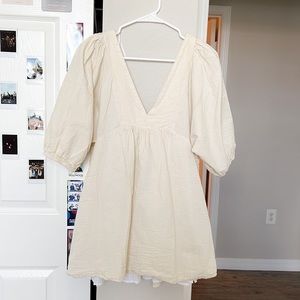 Urban Outfitters Puff Sleeve Mini Dress